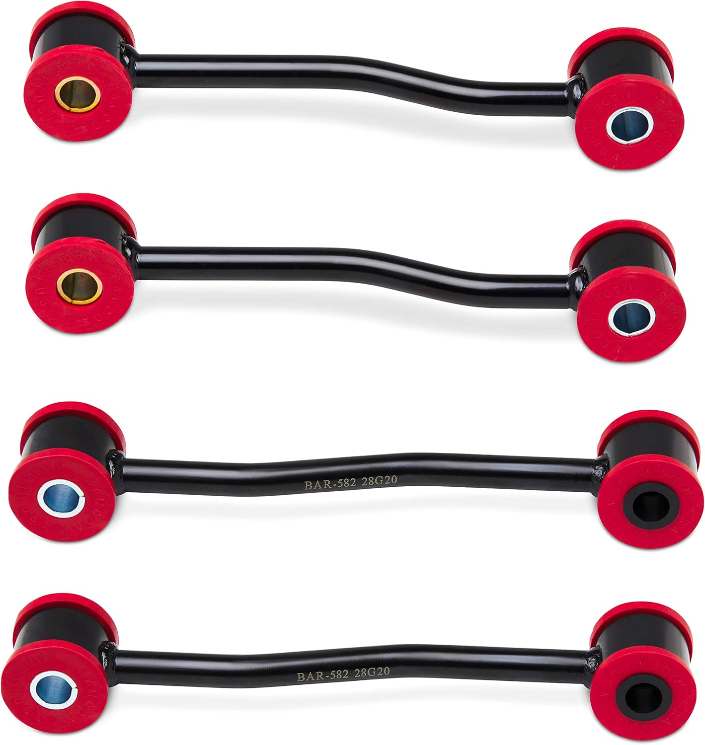 4 eslabones de barra estabilizadora delanteratrasera para Jeep Grand Cherokee K3201 K3202 4WD 1999-2004