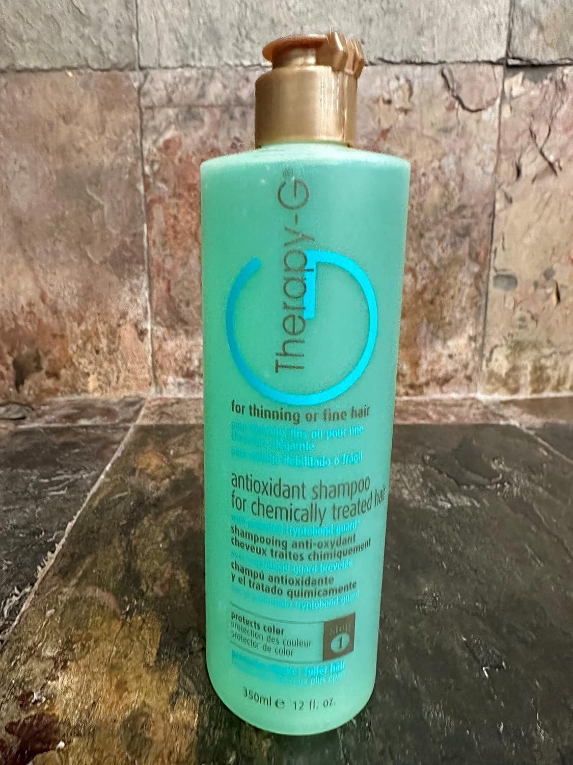 therapy-g antioxidante Champú paso 1(para entresacar o fino pelopara cabello tratado químicamente) 11.8fl oz12oz