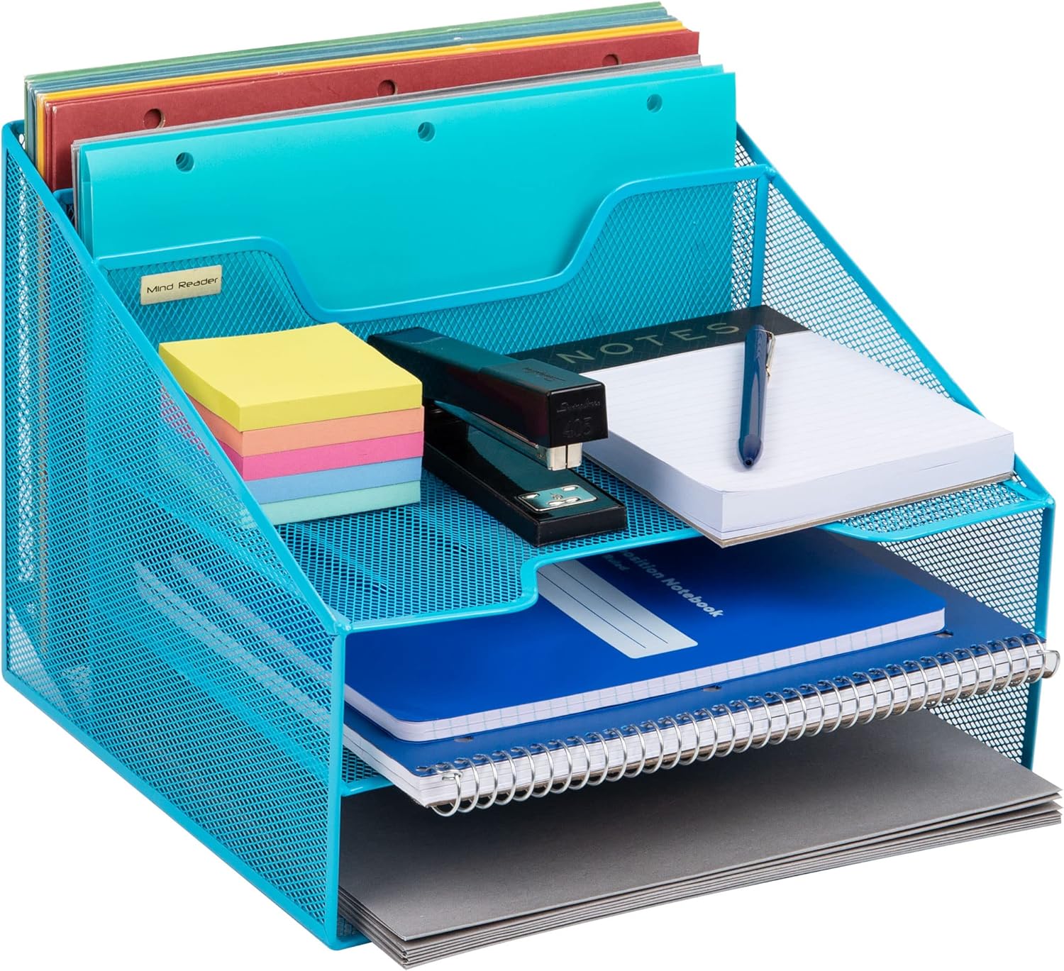 Mind Reader organizador de malla metálica para escritorio Colombia Mind Reader organizador de malla metálica para escritorio Colombia