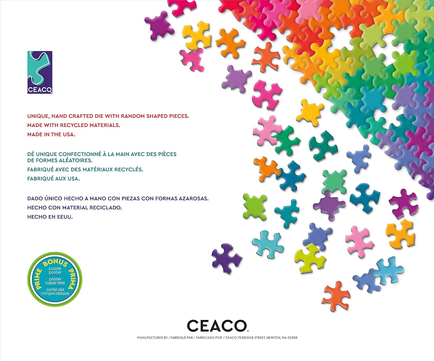 Ceaco – Coronas navideñas – Rompecabezas de 2000 piezas