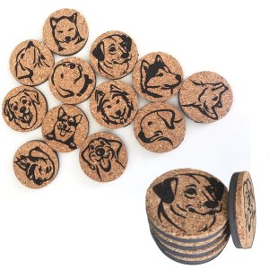 Imanes para refrigerador, paquete de 12 imanes divertidos para refrigerador, imanes de pizarra blanca de corcho ecológicos, imanes de madera para el Imanes para refrigerador, paquete de 12 imanes divertidos para refrigerador, imanes de pizarra blanca de corcho ecológicos, imanes de madera para el