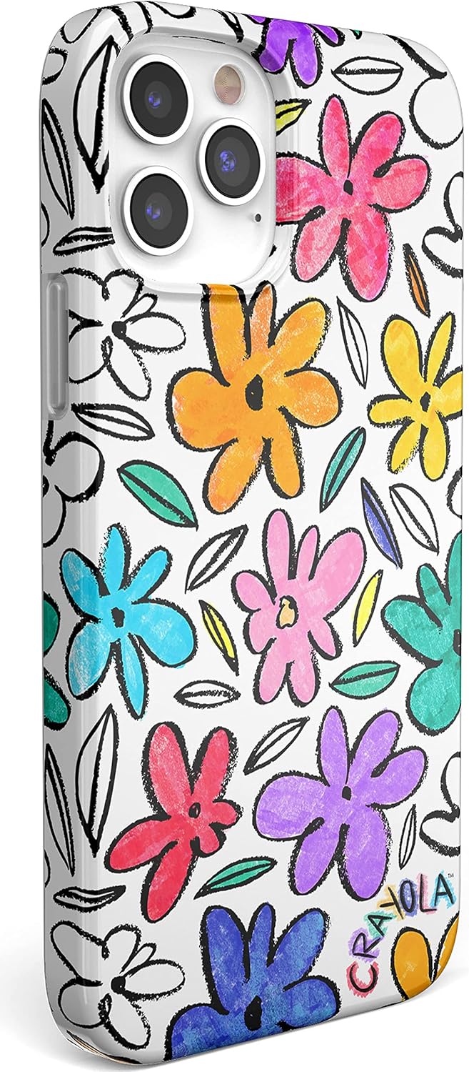 Casely Funda para iPhone 1212 Pro  Fuera de las líneas  Funda con marcador Crayola
