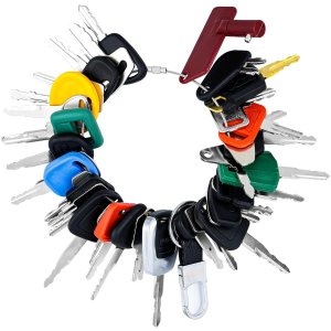Juego de 48 llaves maestras de encendidollaves de equipo pesado para JD John Deere Hyster Komatsu Cat Key Kubota Yanmar Takeuchi Ford New Holland Juego de 48 llaves maestras de encendidollaves de equipo pesado para JD John Deere Hyster Komatsu Cat Key Kubota Yanmar Takeuchi Ford New Holland