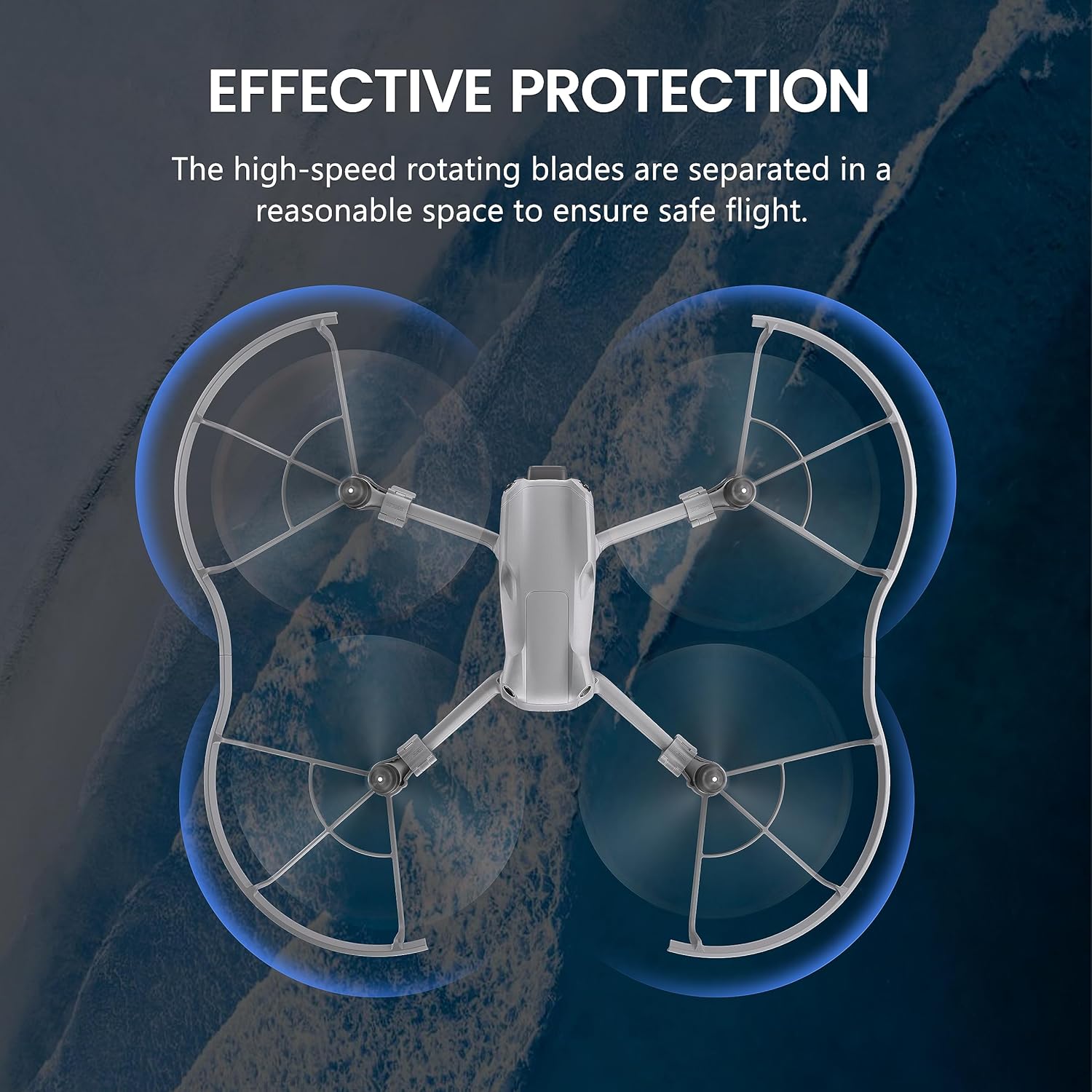 STARTRC Protector de hélice Air 3, protector de hélices extraíbles de liberación rápida para DJI Air 3 Drone Accesorios