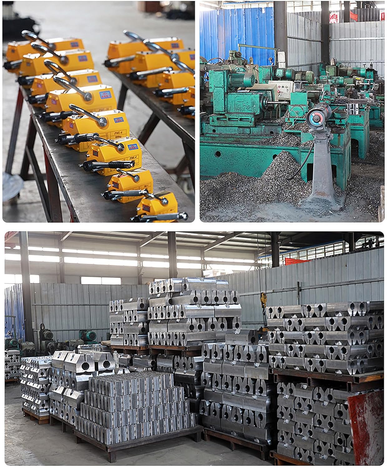 BREVELTION Levantador magnético permanente de 6600 libras6,613.9 lbs, imán de elevación de metal con mango antideslizante, para grúa de tienda de