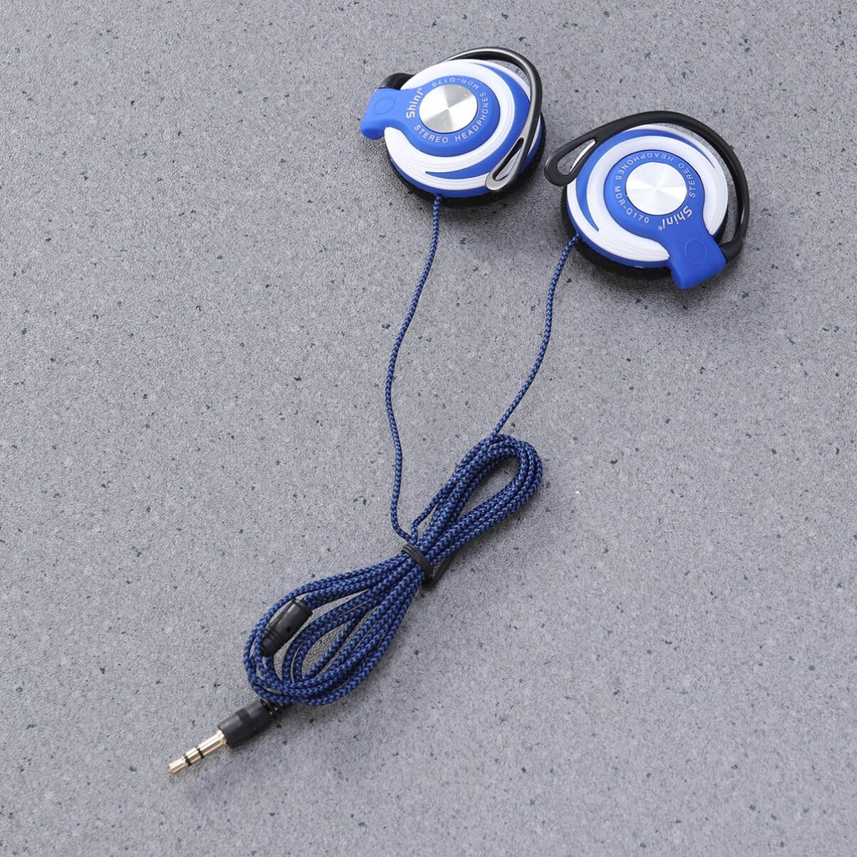 Auriculares de clip – 2 unidades de auriculares de 0.138 in tipo clip auriculares auriculares auriculares estéreo auriculares con cable de clip en