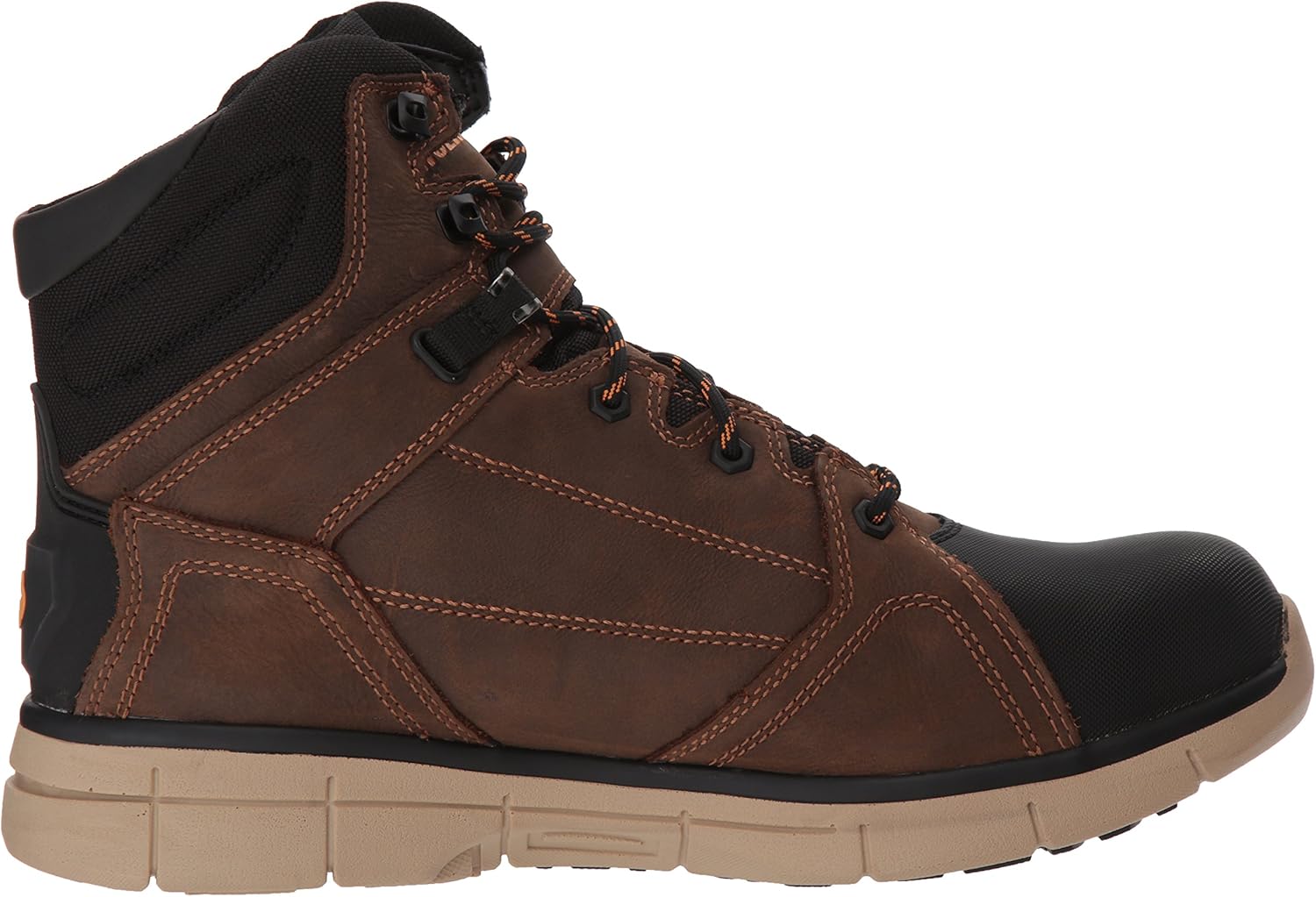 WOLVERINE Botas de construcción unisex para adultos Rigger WPF Composite-Toe Mid Wedge