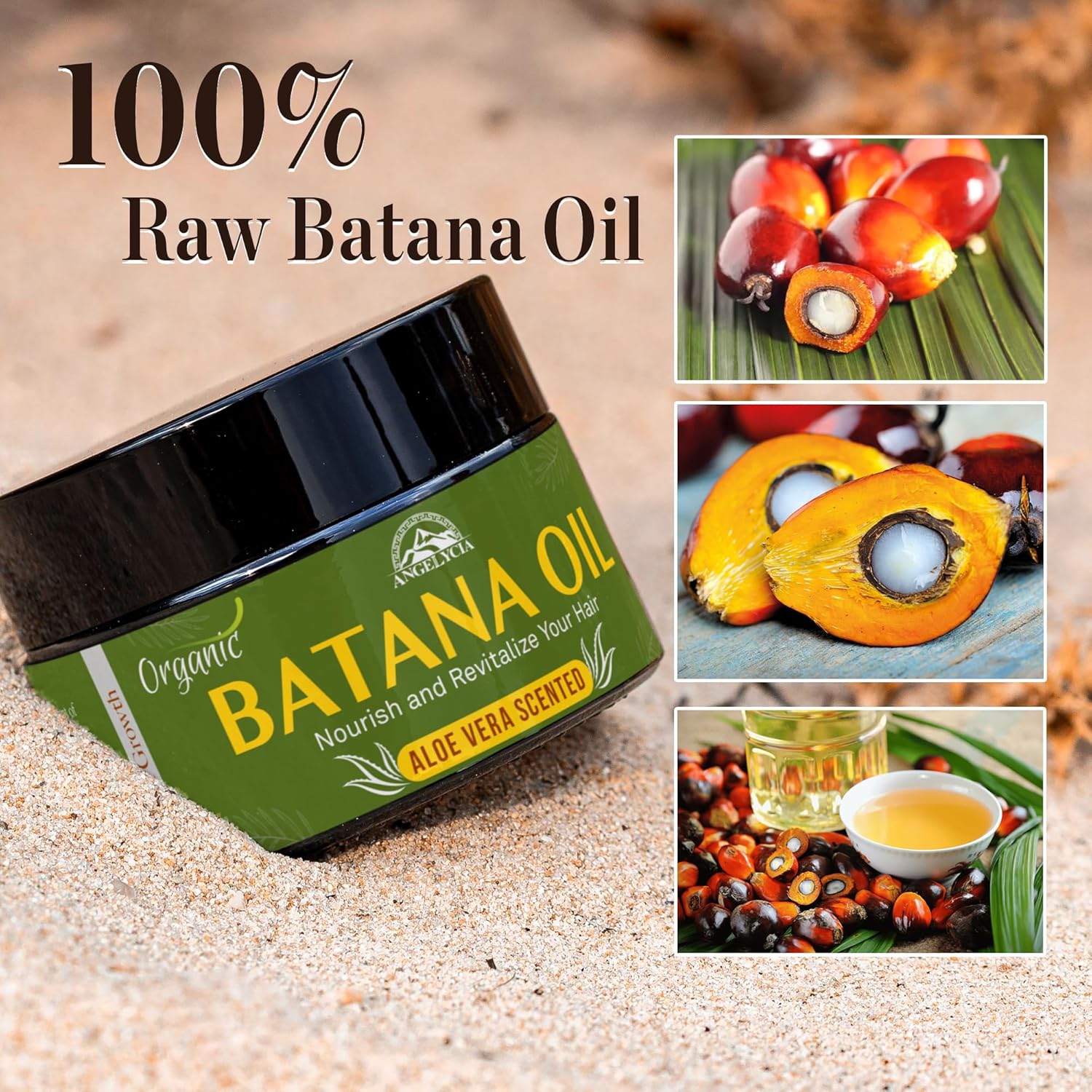 Aceite de batana crudo 100% orgánico para el crecimiento del cabello  Aceite de Batana Dr. Sebi de Honduras  Nutrir fortalecer prevenir la pérdida