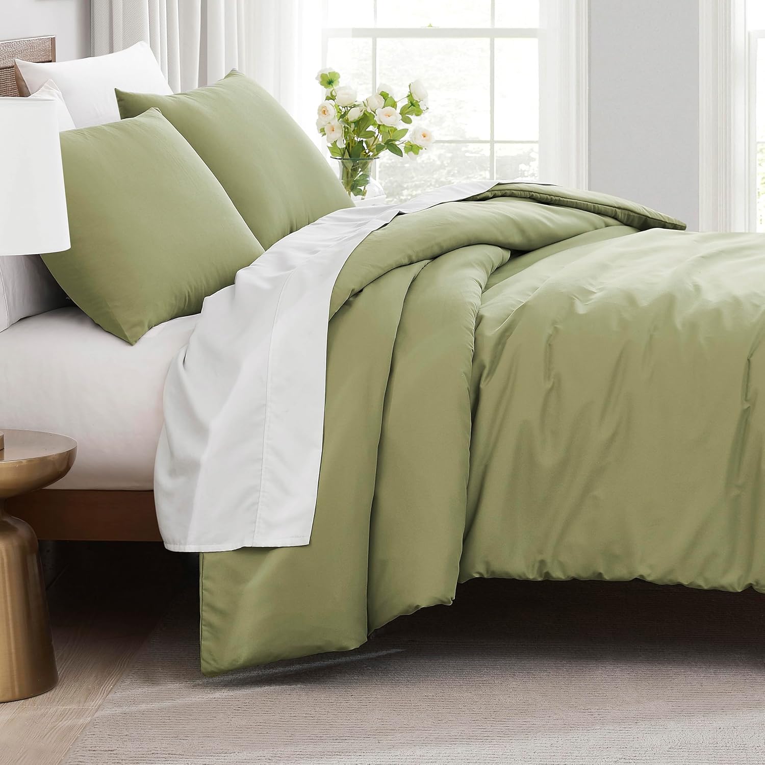 Southshore Fine Linens – Juego de fundas para edredón de gran tamaño, 3 piezas