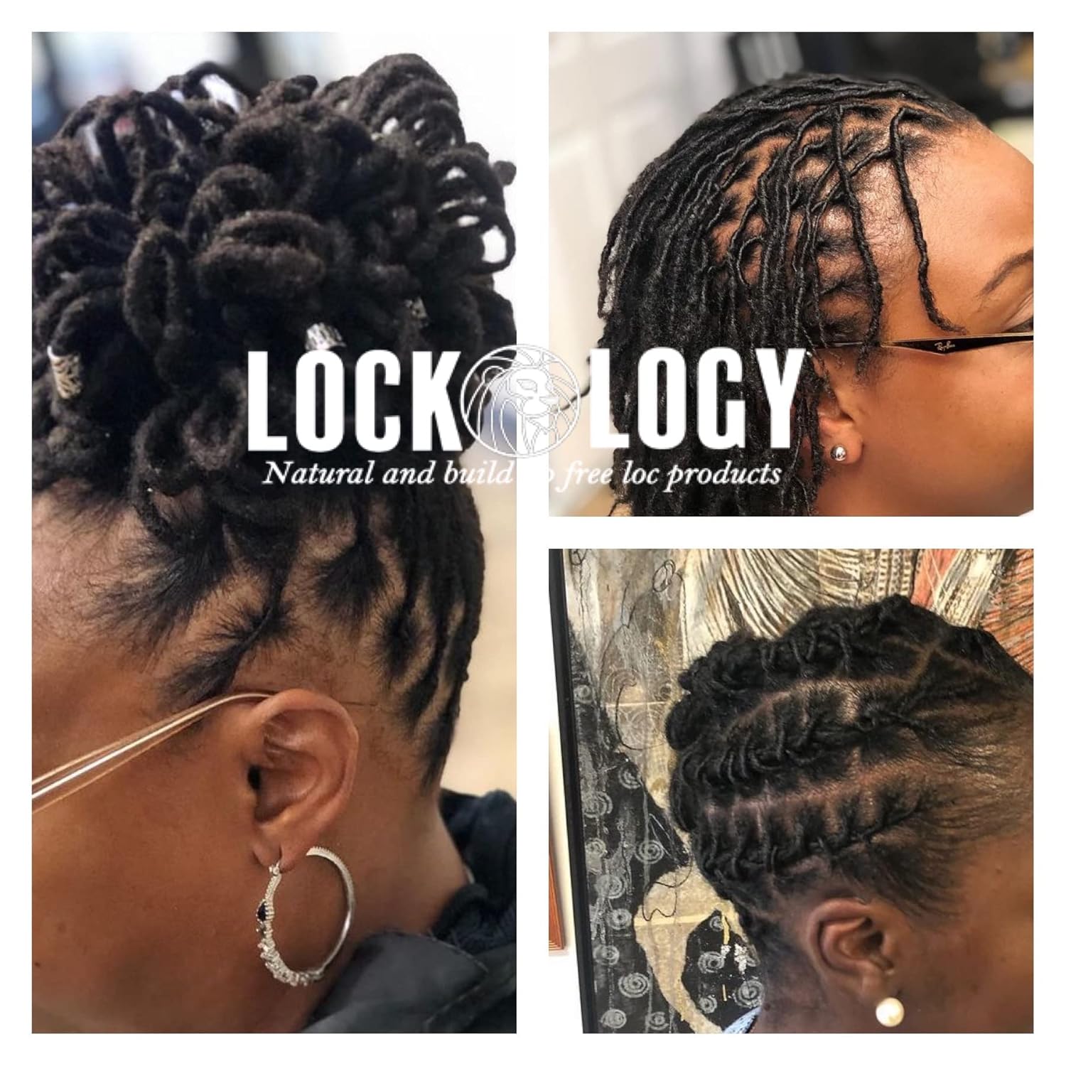Loc Retwist Butter & Dread Wax Loc Butter For Growth – Lavender Rosemary All Natural & NO Build Up Loc Retwists Products by Lockology