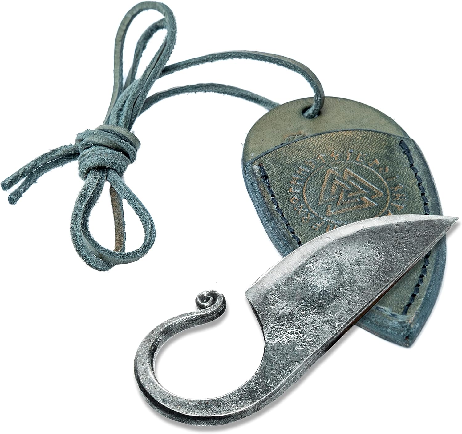 Toferner Regalo original, hermoso producto – Cuchillo de bolsillo celta, cuchillo forjado a mano. Hoja endurecida, vintage, colección de arte,
