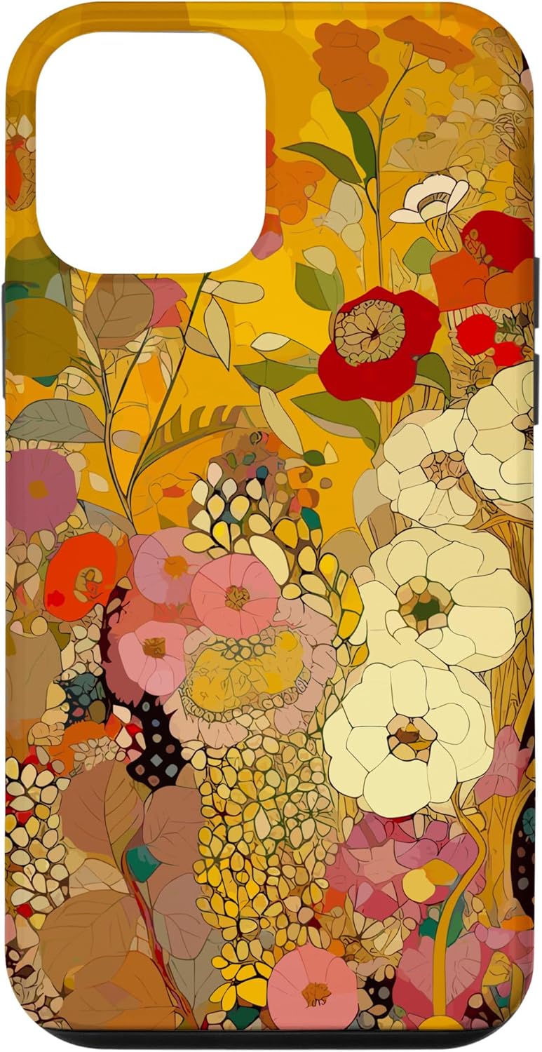 iPhone 12 mini Art Nouveau Flores, Jardín y Naturaleza Floral Art Case