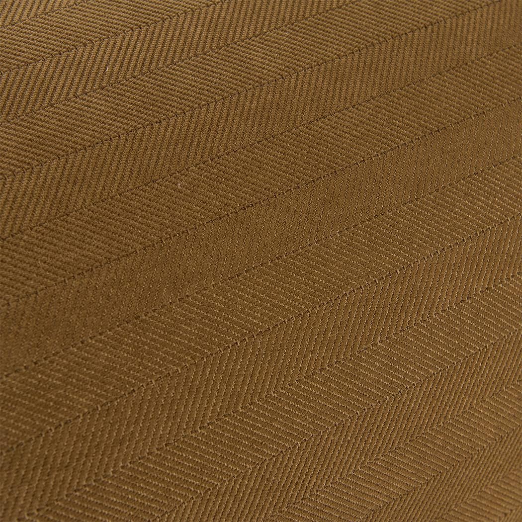 KOMAGOME – Bufanda de cama sólida, para cama de hotel, hostal, resorts, dormitorio (caqui, 102.4 x 18.9 in para cama de 6.6 ft)