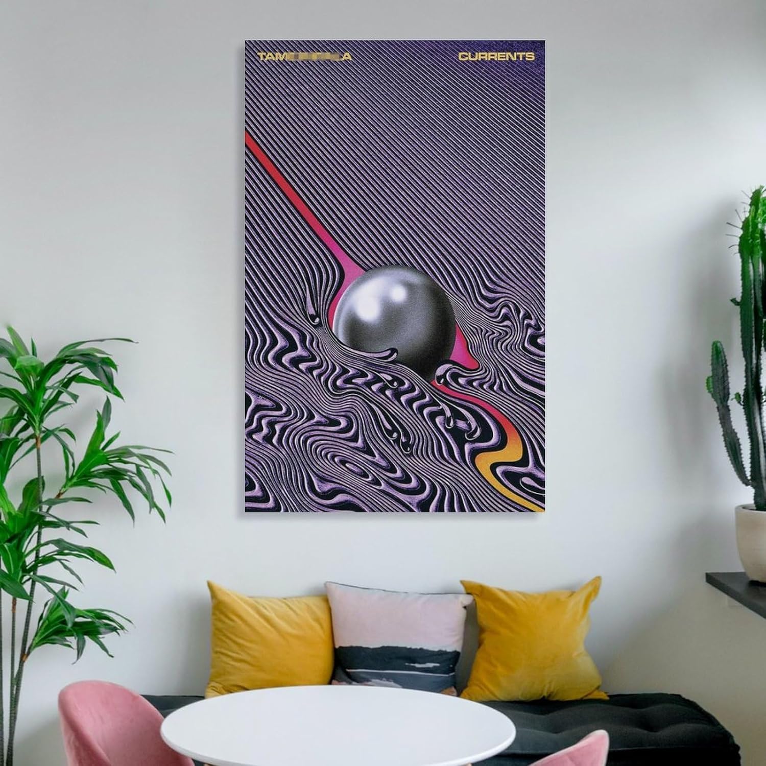 Khglxm Pósteres de cubierta de álbum de Impala de Tame Music Impala, impresiones artísticas de pared para decoración de pared, decoración de