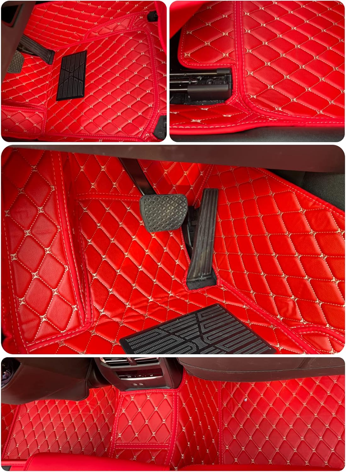 Alfombrillas de automóvil aptas para Dodge Charger 2007-2022, fabricación a medida, forros de cuero antideslizantes para todo tipo de clima