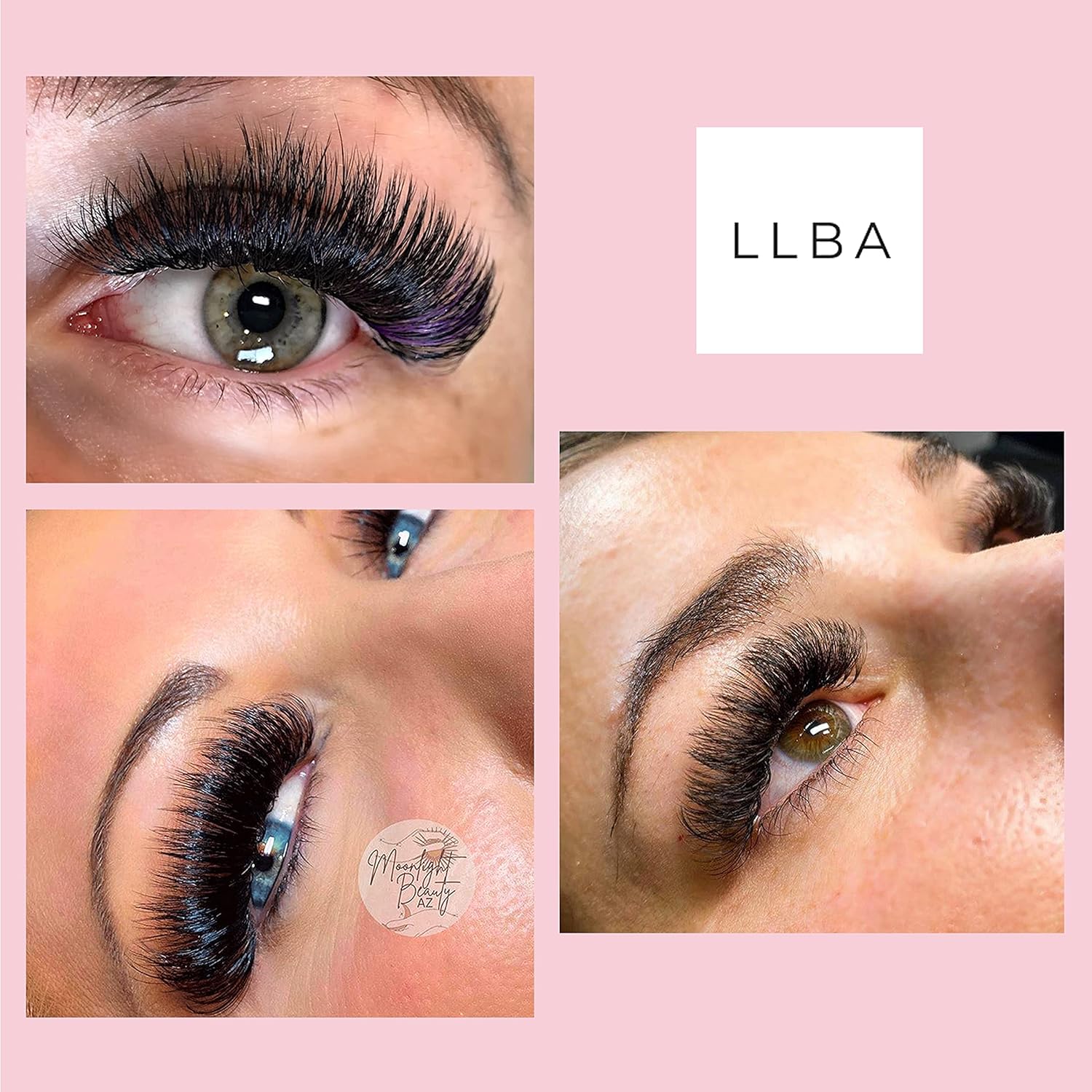 LLBA Promade Mix 750 abanicos  Pestañas de volumen hechas a mano  Múltiples selecciones de 5D a 12D  Rizo C CC D  Grosor 0.03  0.004 in  Longitud de