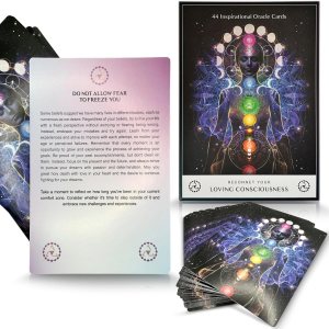 Cartas Oracle con significados en ellos  Reconecta tu conciencia amorosa  44 mensajes intuitivos de alta vibración metafísica. Cartas Oracle con significados en ellos  Reconecta tu conciencia amorosa  44 mensajes intuitivos de alta vibración metafísica.