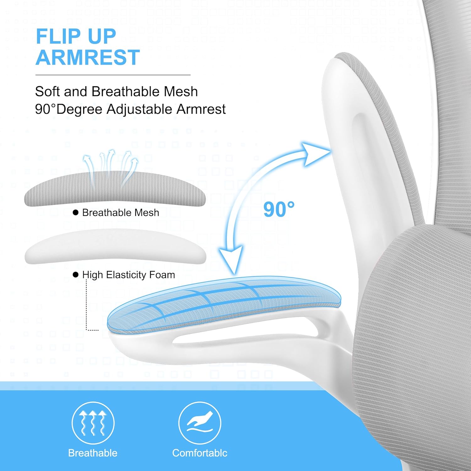 Misolant Silla de dibujo, silla de oficina alta para escritorio de pie, silla de oficina alta con altura ajustable y reposapiés, silla de dibujo de