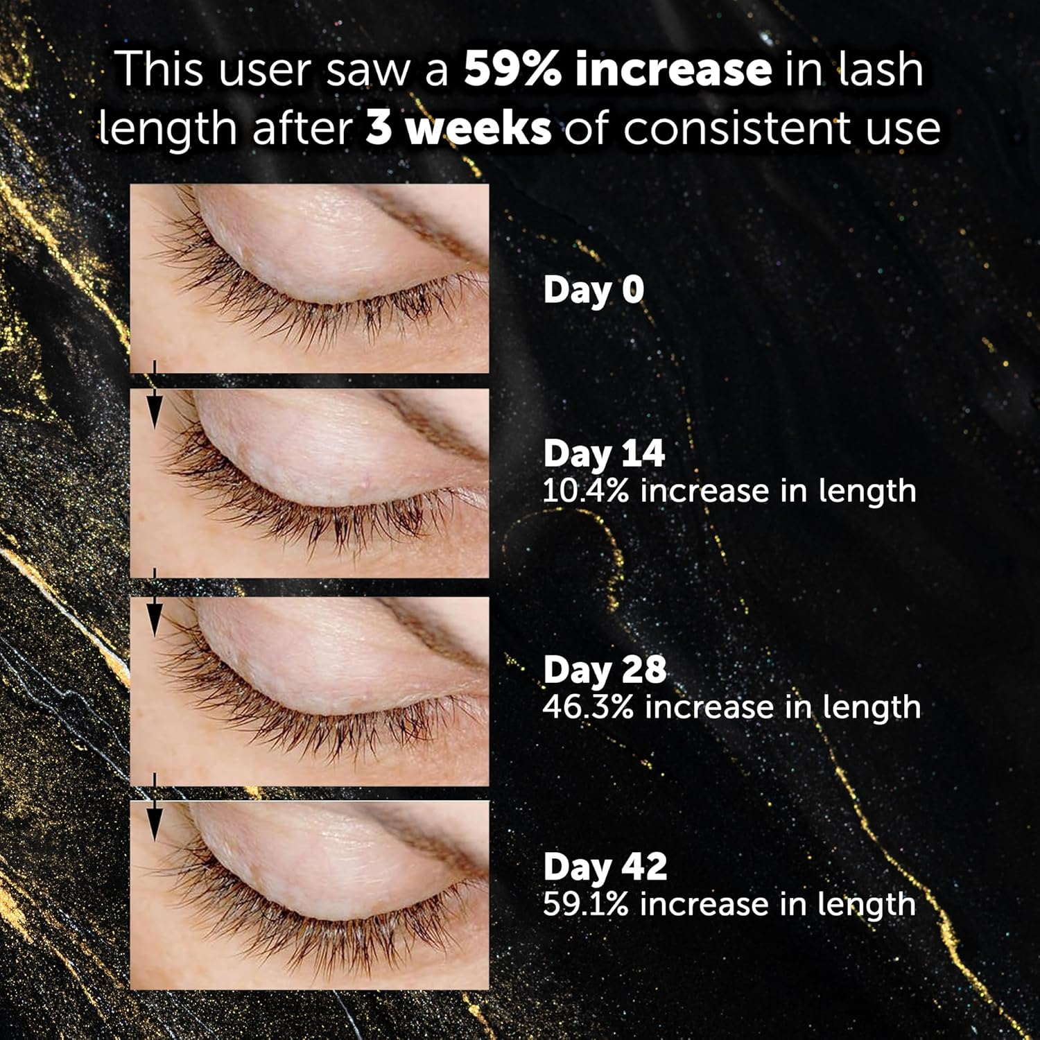 KL Killer Lashes Acondicionador de pestañas de suero de crecimiento de pestañas para pestañas más saludables y largas