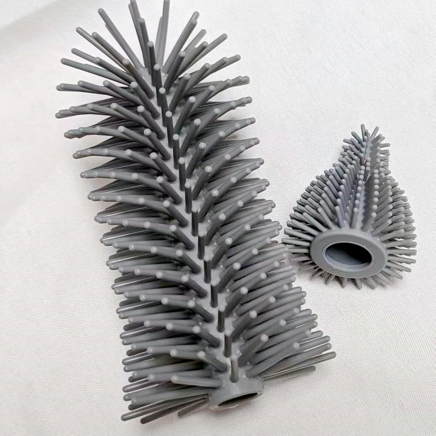 Paquete de 2 cabezales de repuesto para limpiador de biberones, para cepillo eléctrico de biberones y cepillo para pezones, compatible con juego de