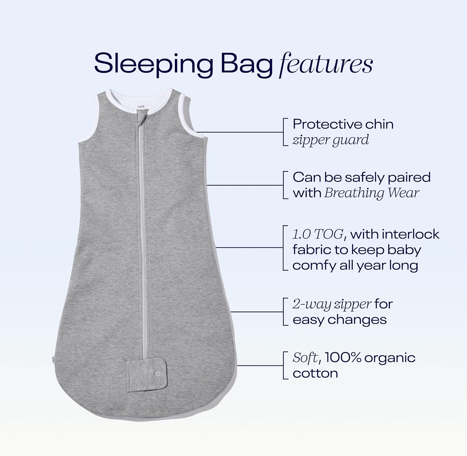Nanit Sleep Wear Sleeping Bag