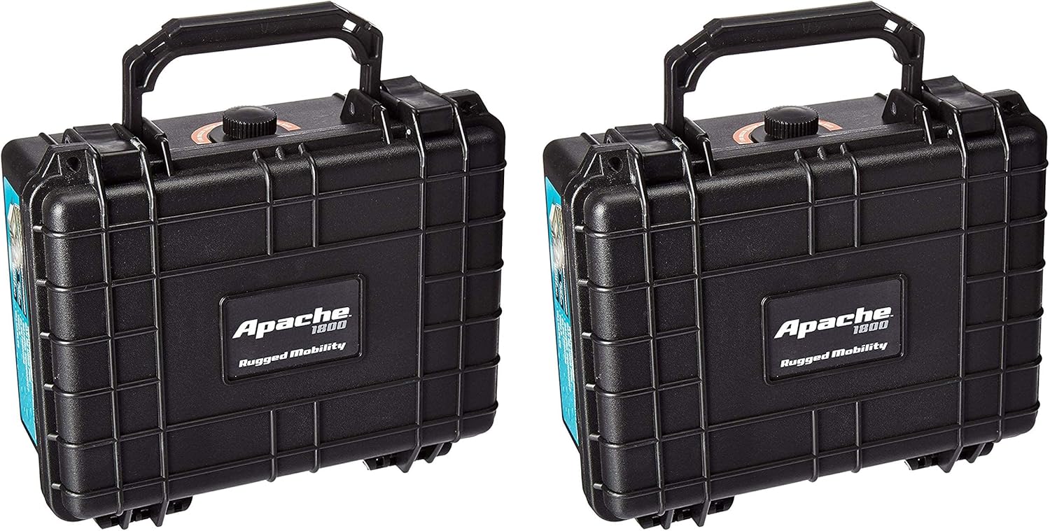 Apache Estuche rígido protector hermético con inserto de espuma personalizable 9-316 (w k)