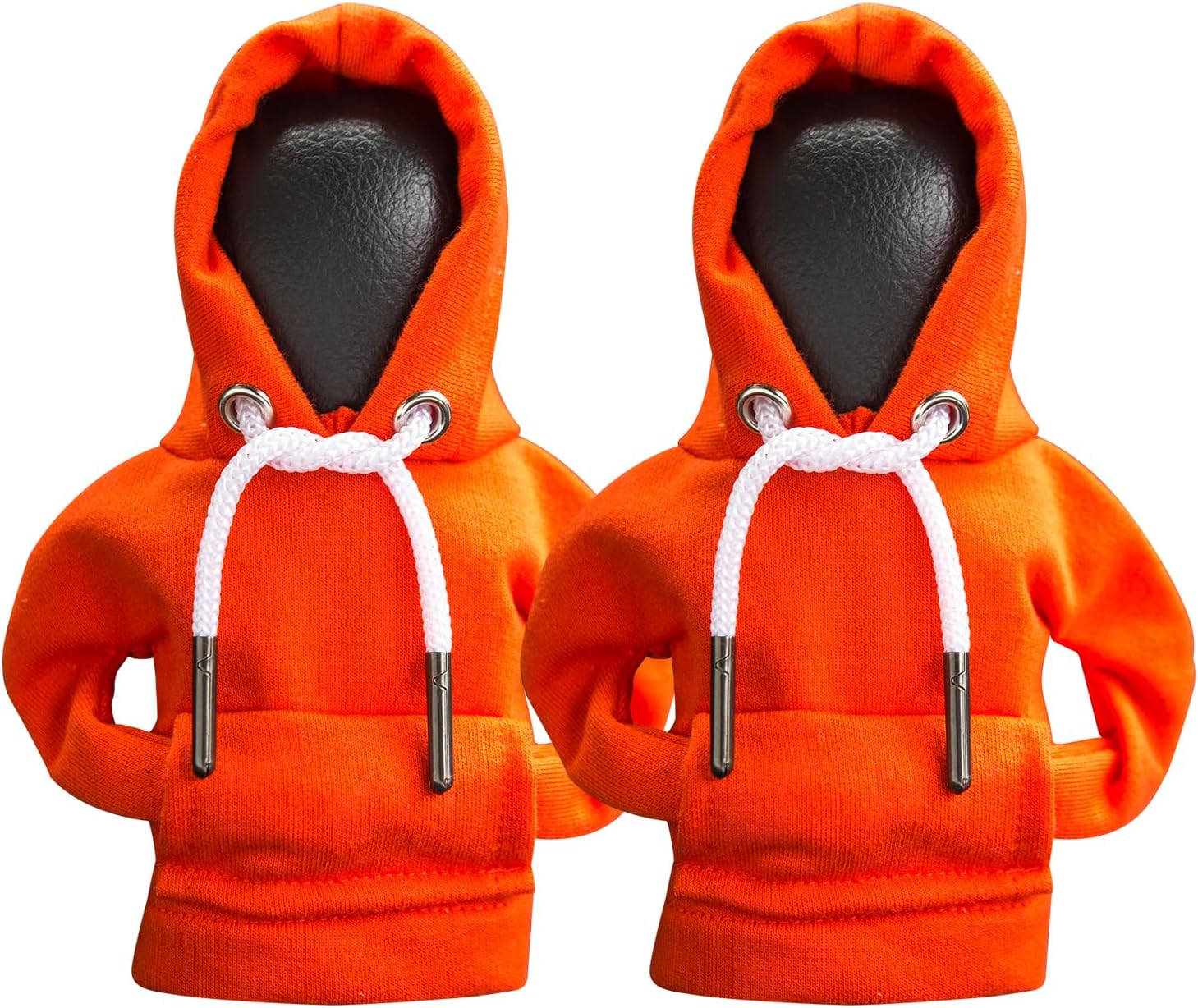 ECDREAM Sudadera con capucha para palanca de cambios de automóvil, 2 unidades, sudadera con capucha divertida para cambio de marchas, accesorios