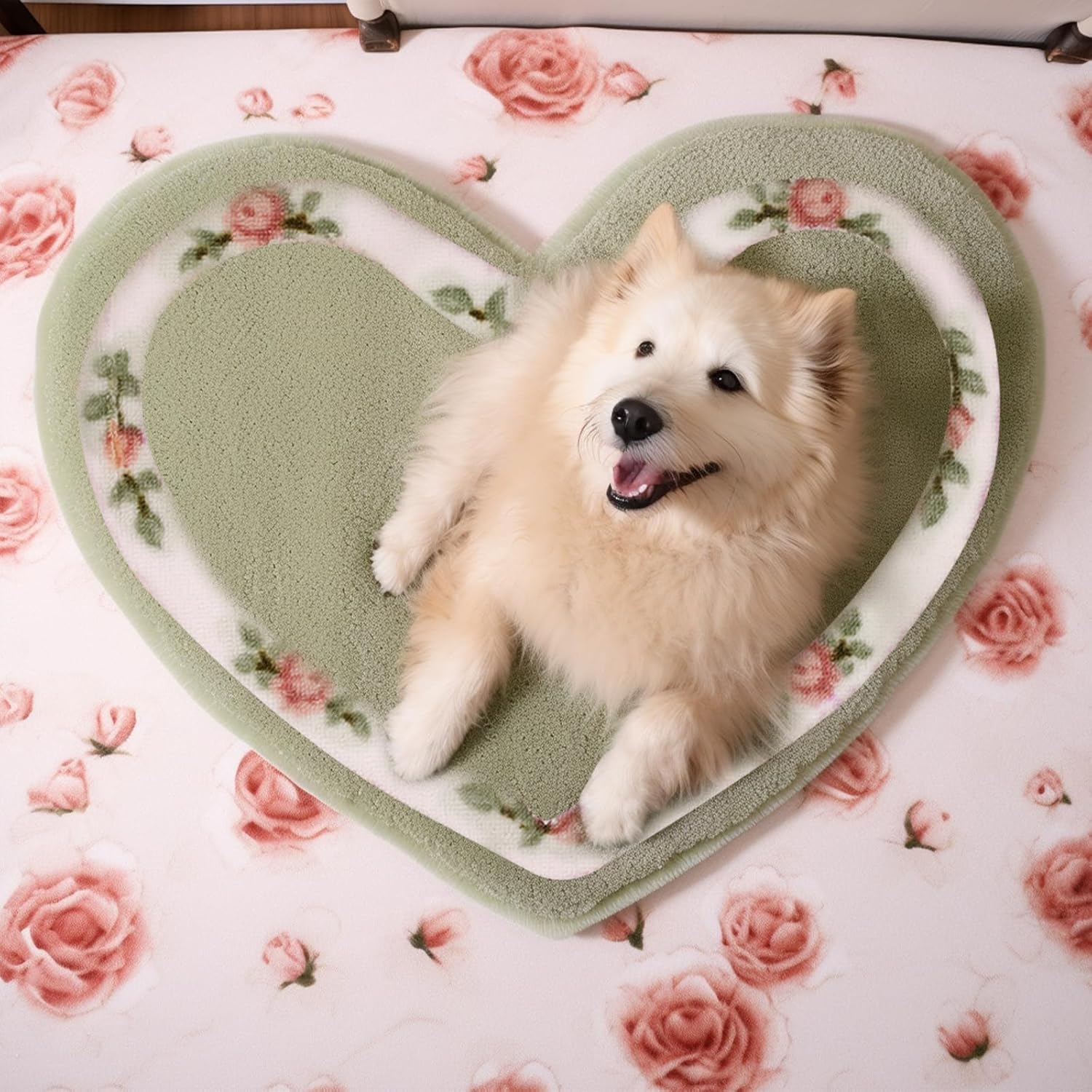 Barelove Hermosas alfombras florales para sala de estar, dormitorio, alfombra de baño ultra suave, cómoda alfombra antideslizante moderna para