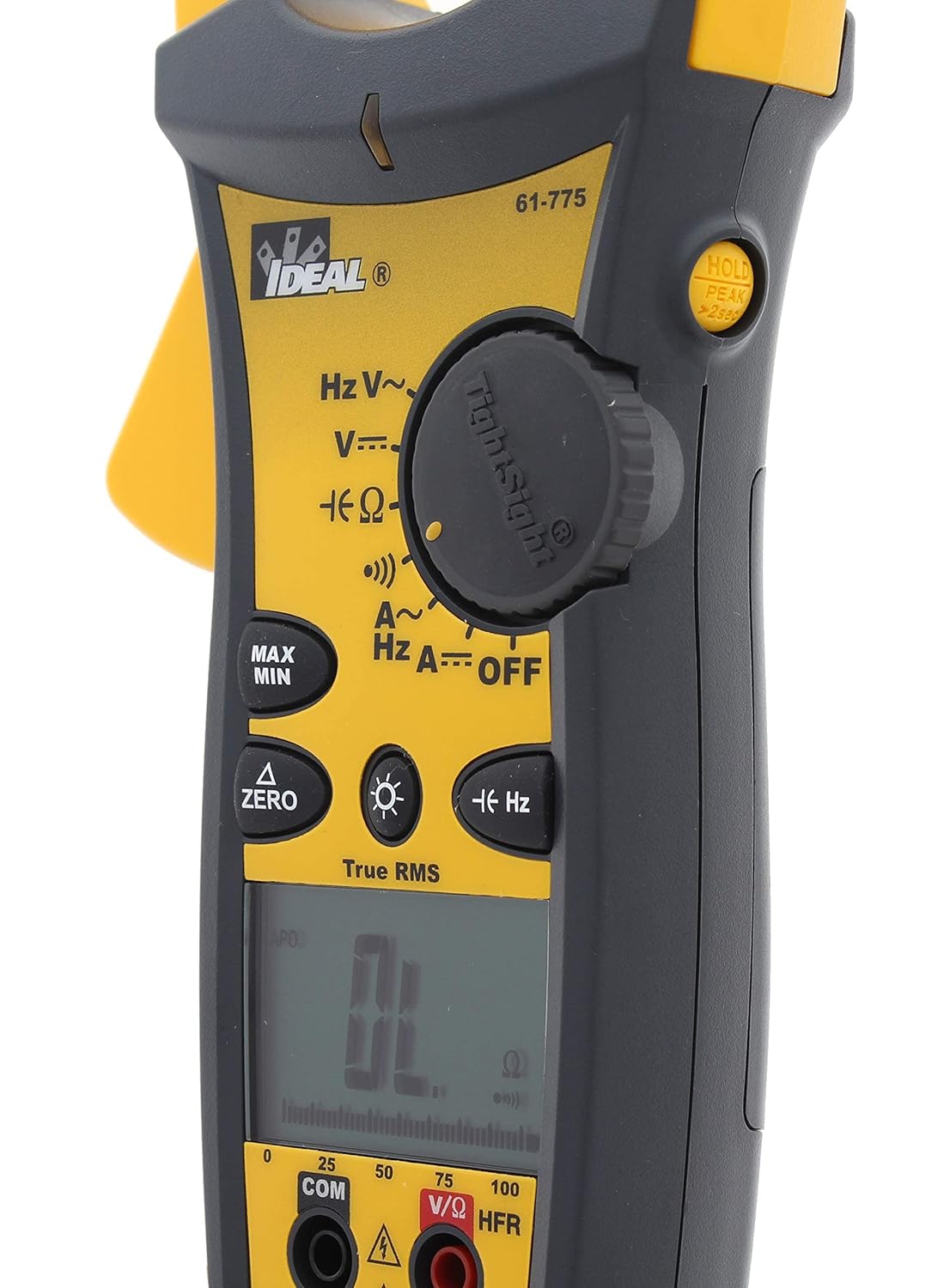 IDEAL INDUSTRIES INC. 61-775 1000 Amp TightSight – Abrazadera Medidor ACDC con TRMS, corriente y voltaje RMS verdaderos, CATIII para 1000 V, CATIV