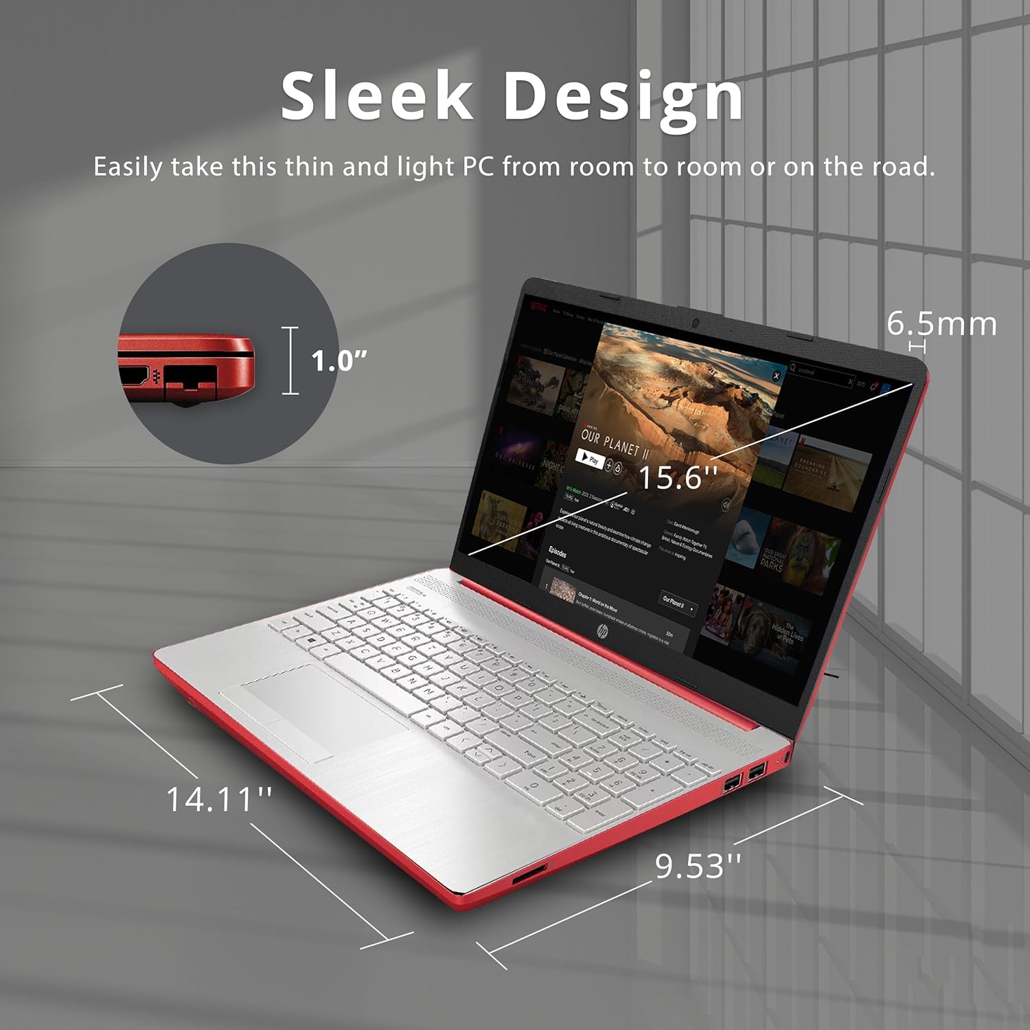 HP Laptop HD de 15.6 pulgadas, Intel Pentium Silver N5030, 16 GB de RAM, SSD PCIe de 256 GB, gráficos Intel UHD, cámara web HD, Numpad, Wi-Fi 5,