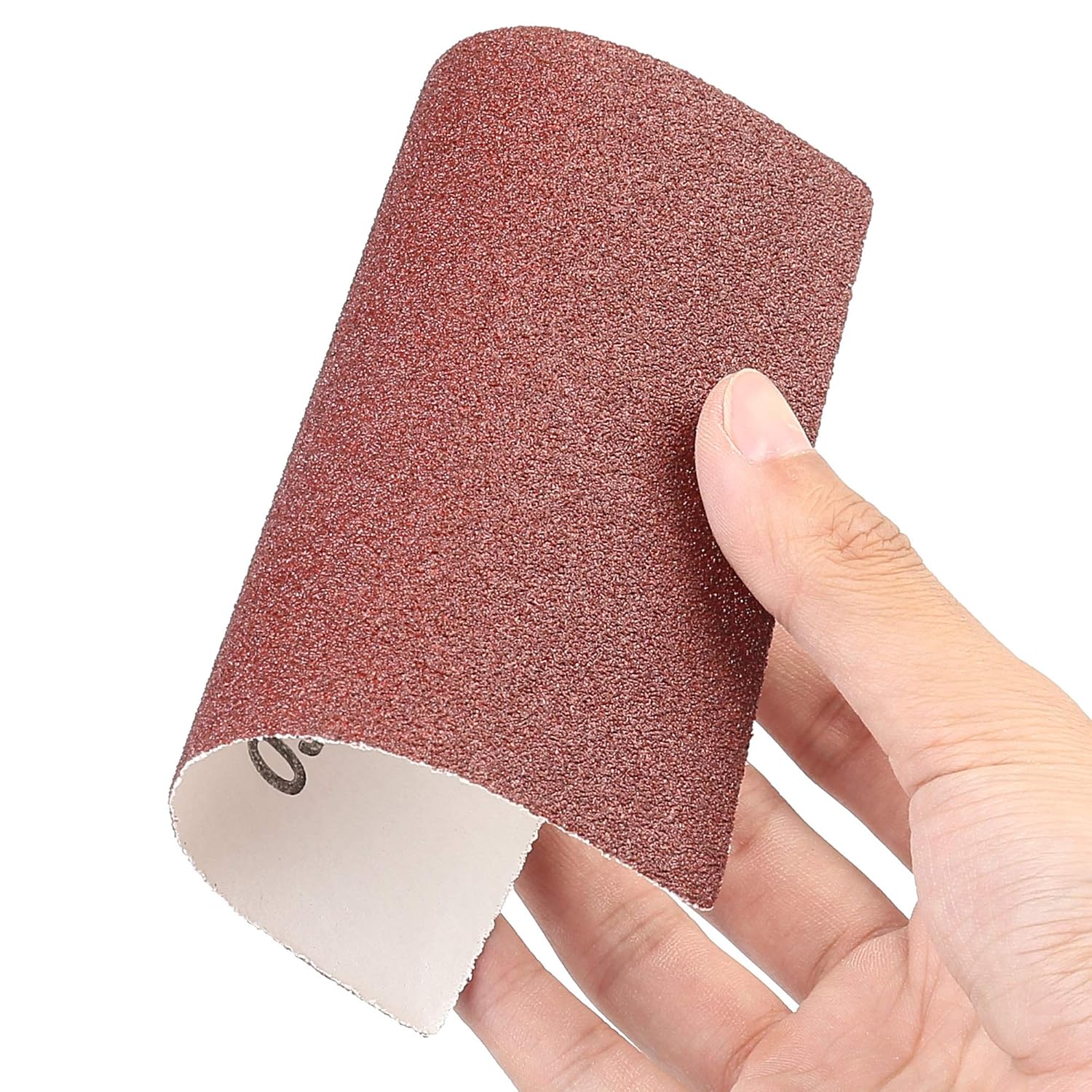 LotFancy Papel de lija de 14 hoja para lijadora de palma, 50 piezas de hojas de lijado de grano 60, 80, 120, 180, 240, 320, 400, 600, 800, 1000,