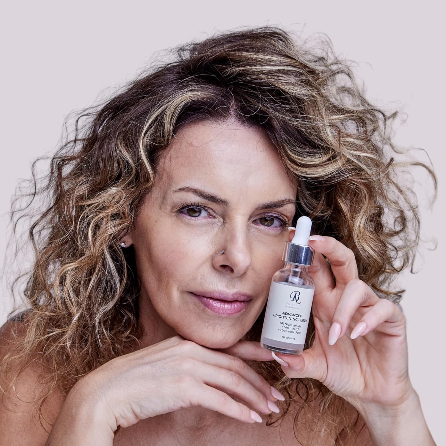 RB Beauty Advanced Brightening Serum – Suero multiacción niacinamida, ácido hialurónico, zinc PCA – hidrata y mejora la tez de la piel. Calmante,
