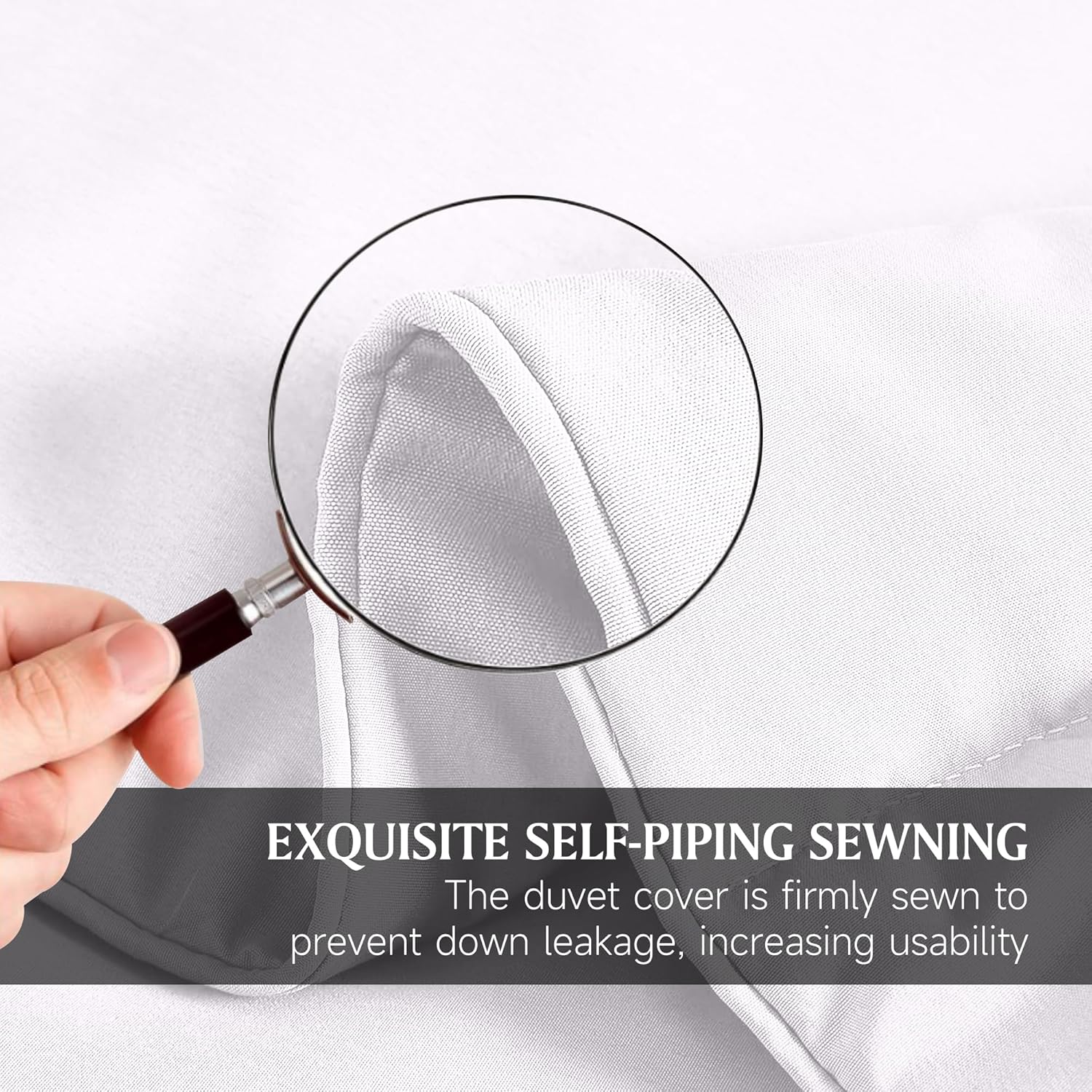 Beautyrest Edredón de plumas ultrasuave para todas las estaciones, tamaño individual, funda de microfibra de colores, relleno de edredón con