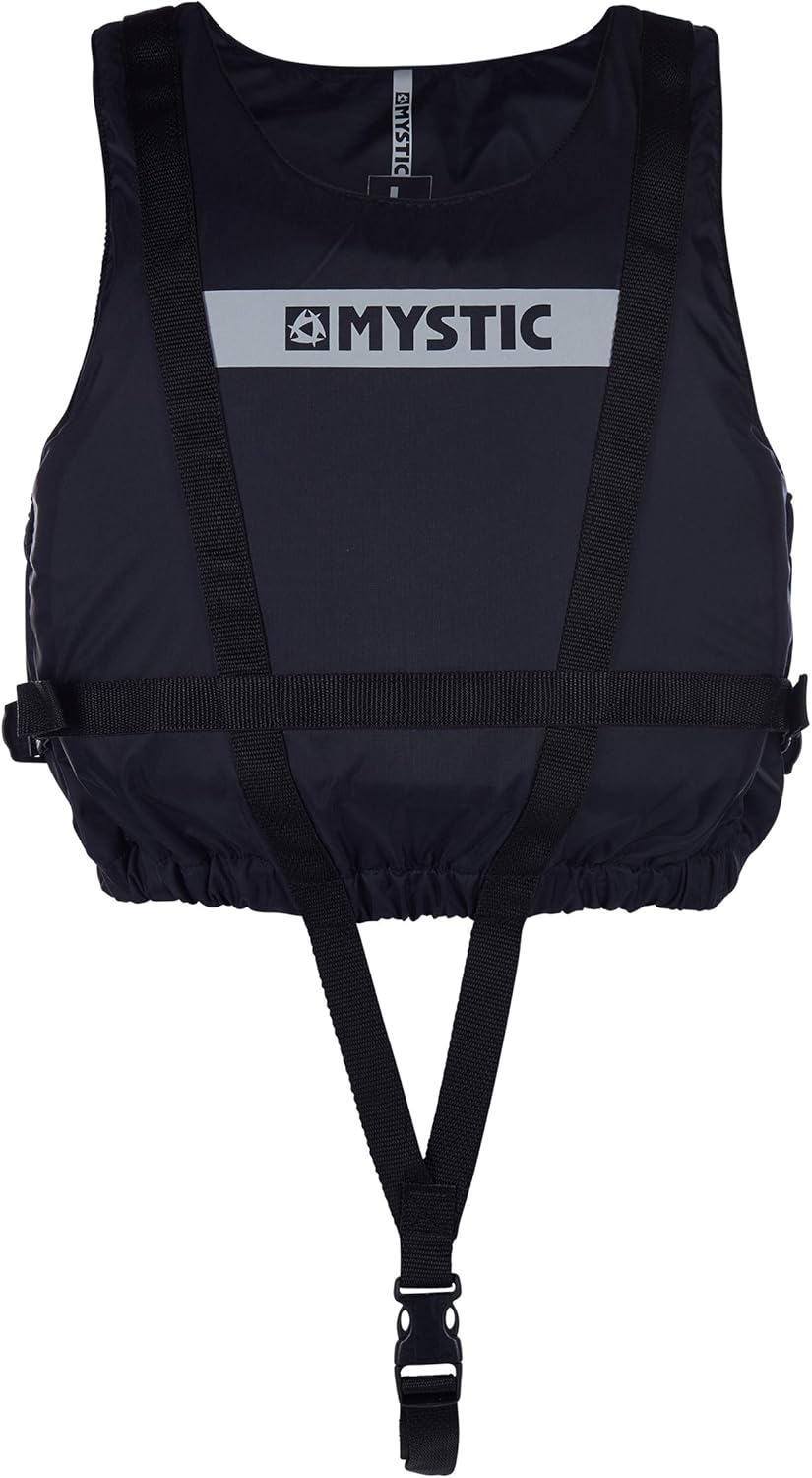Deportes acuáticos – Marca de surf de kitesurf y windsurf 50N – Chaleco flotante negro – Unisex – Hebillas laterales ajustables