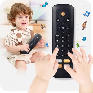Juguete remoto para televisión para bebés, juguetes de aprendizaje temprano, juguetes musicales para bebés, juguetes para niños pequeños con juego Juguete remoto para televisión para bebés, juguetes de aprendizaje temprano, juguetes musicales para bebés, juguetes para niños pequeños con juego