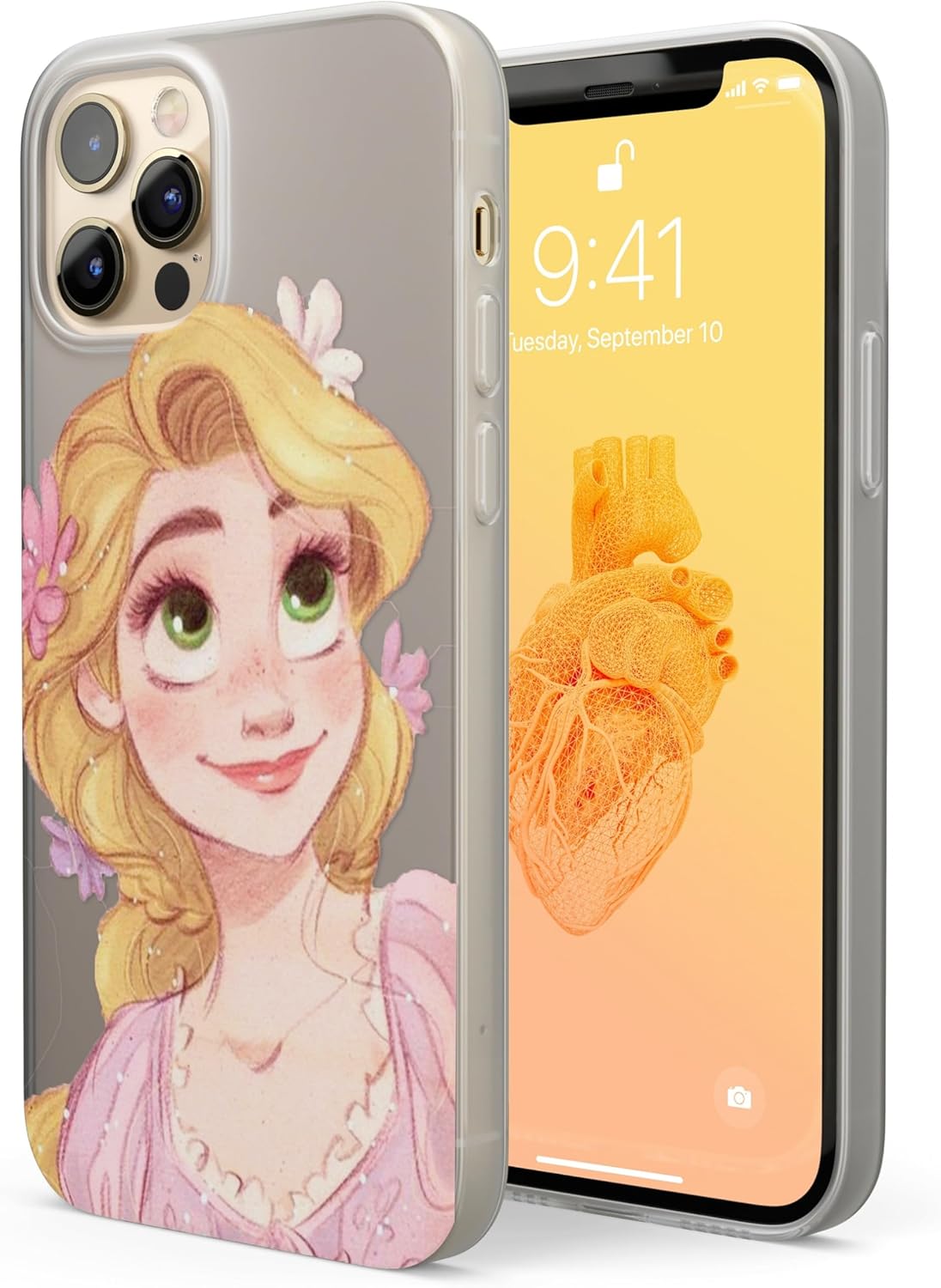 Funda para teléfono compatible con 15 Pro Max Plus 6.1 6.7 y otros modelos, funda personalizada, híbrida resistente, TPU suave, lindo diseño de