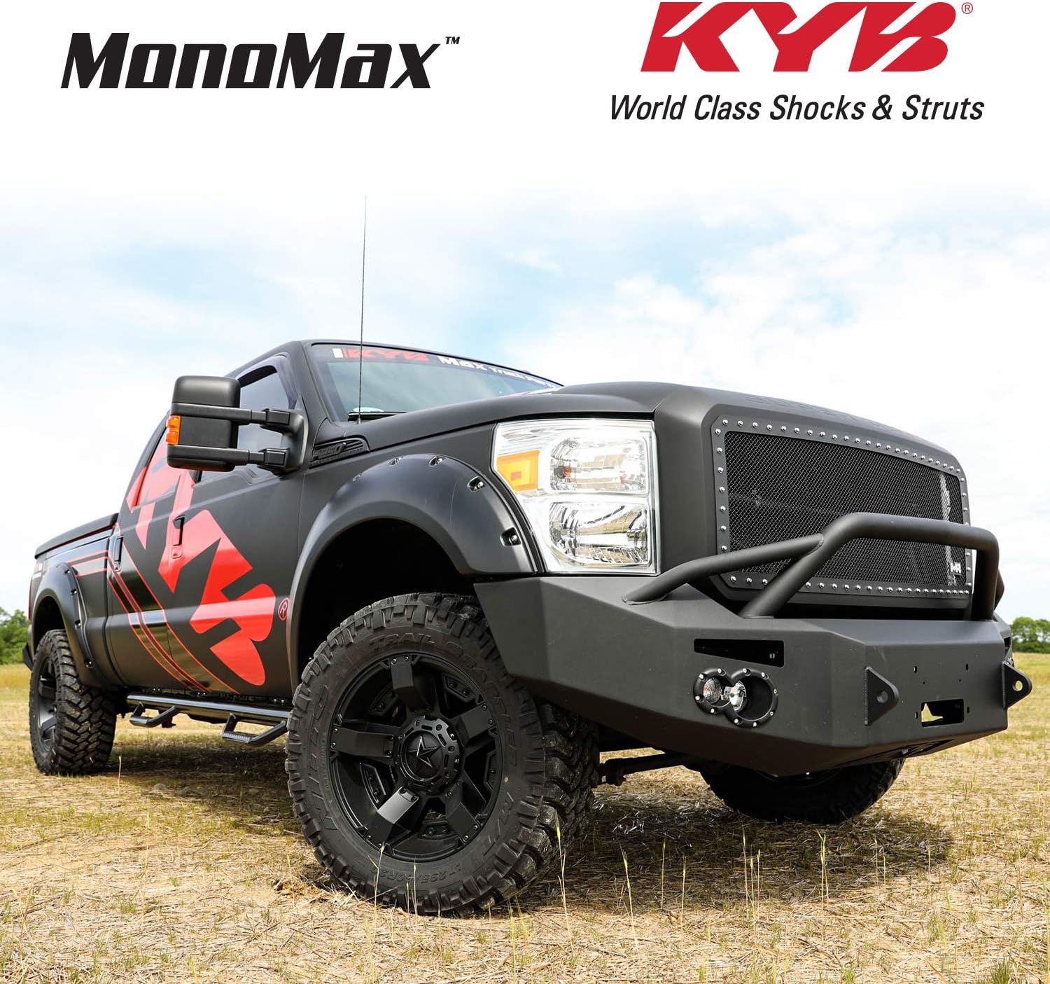 KYB 565086 MonoMax Gas Shock , Rojo