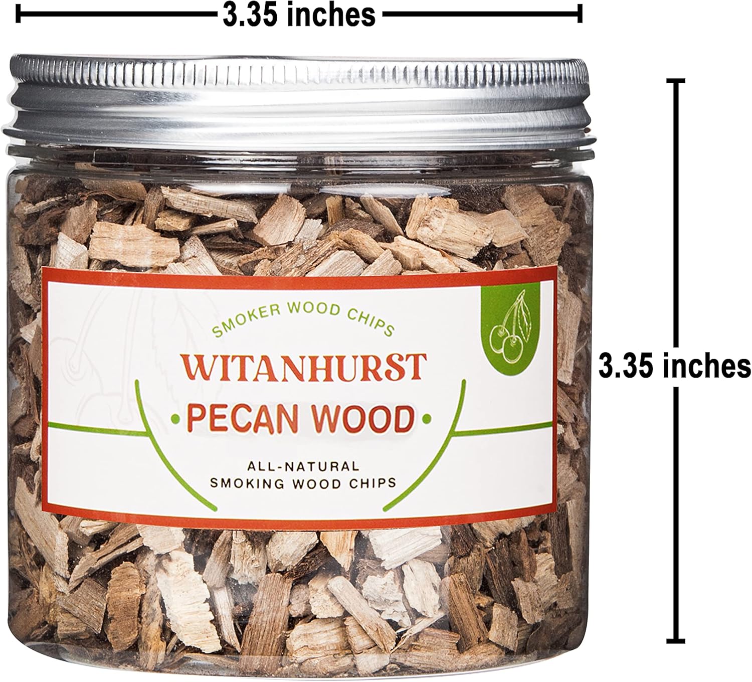 WITANHURST Chips de madera para pistola de ahumar, chips infusor de humo para caja de ahumador, ahumador de cóctel, paquete variado de 6 piezas,