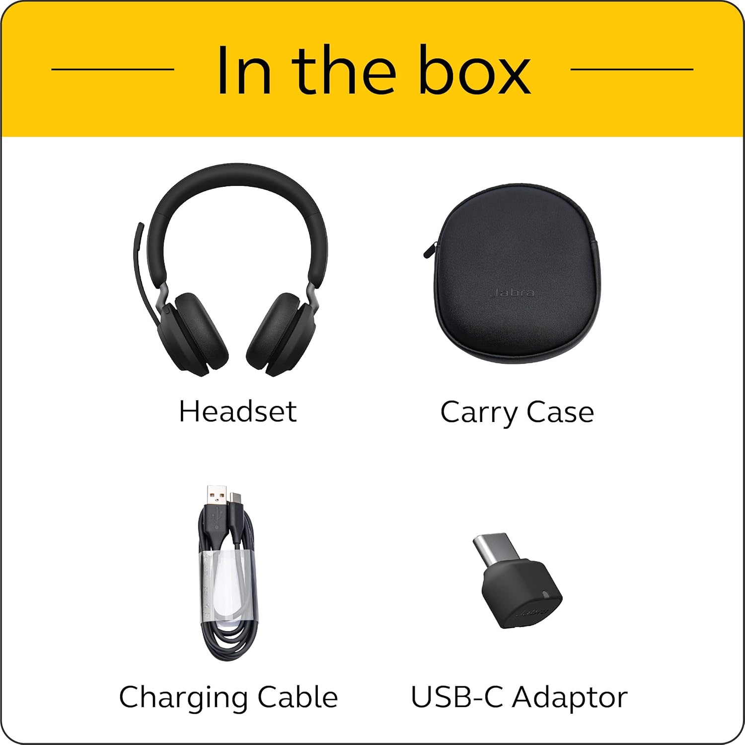 Jabra – audífonos Evolve2 65 Link380c UC con una sola salida de audio