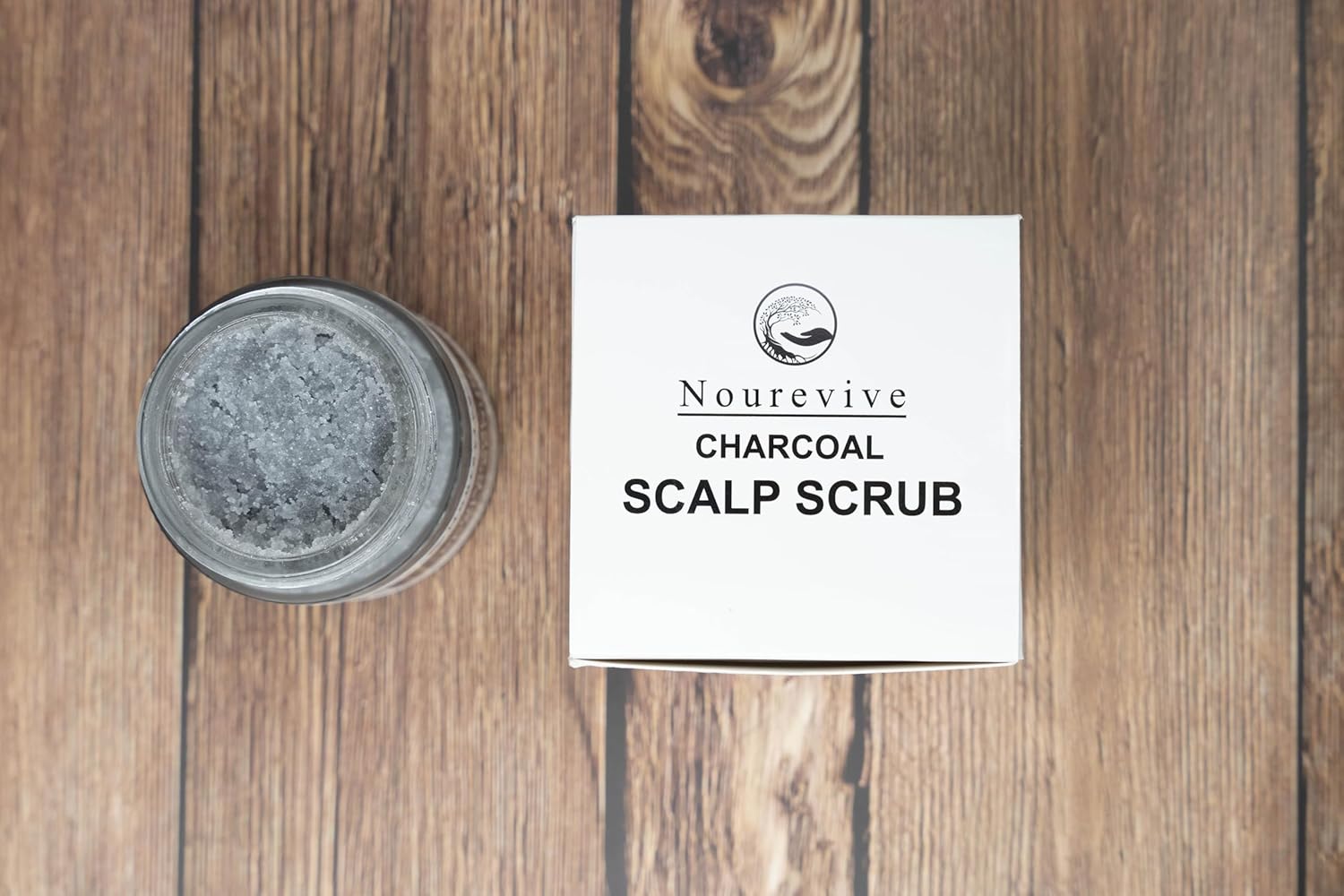 Nourevive Exfoliante de cuero cabelludo (carbón)