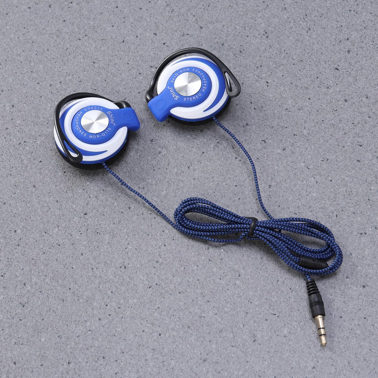 Auriculares de clip – 2 unidades de auriculares de 0.138 in tipo clip auriculares auriculares auriculares estéreo auriculares con cable de clip en