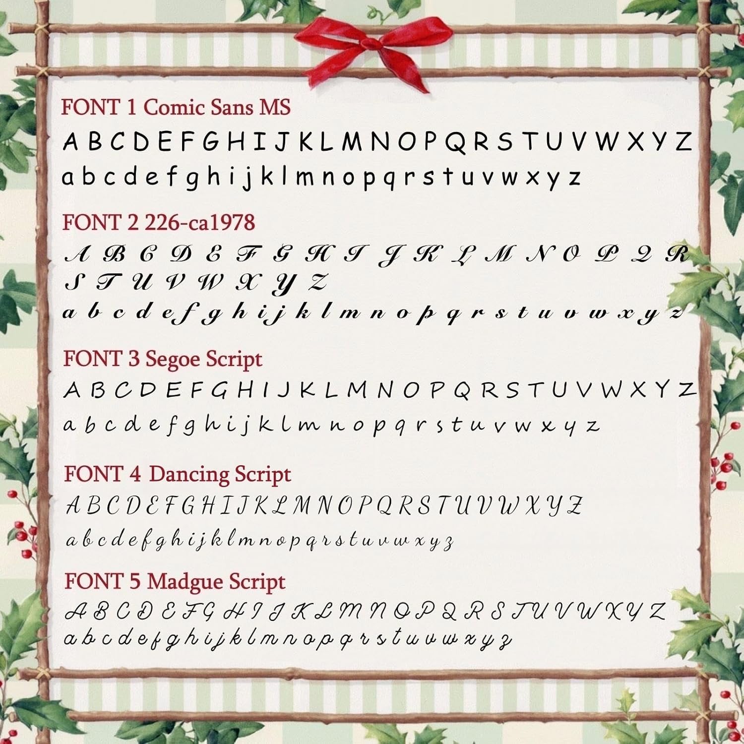 Calcetines de Navidad personalizados, decoración de Navidad 2023, medias de Navidad personalizadas con nombre bordado para la familia, medias