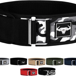 IBRO Cinturón de levantamiento de pesas de alta calidad con cierre rápido, levantamiento de pesas, entrenamiento cruzado para hombres y mujeres, IBRO Cinturón de levantamiento de pesas de alta calidad con cierre rápido, levantamiento de pesas, entrenamiento cruzado para hombres y mujeres,