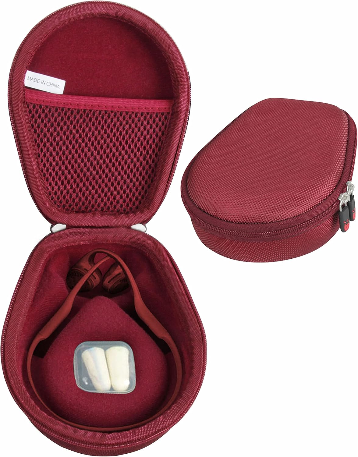 Hermitshell Funda rígida para AfterShokz Trekz AirAfterShokz AeropexTitanium Mini Auriculares inalámbricos de conducción ósea AS650  AS800 (Canyon