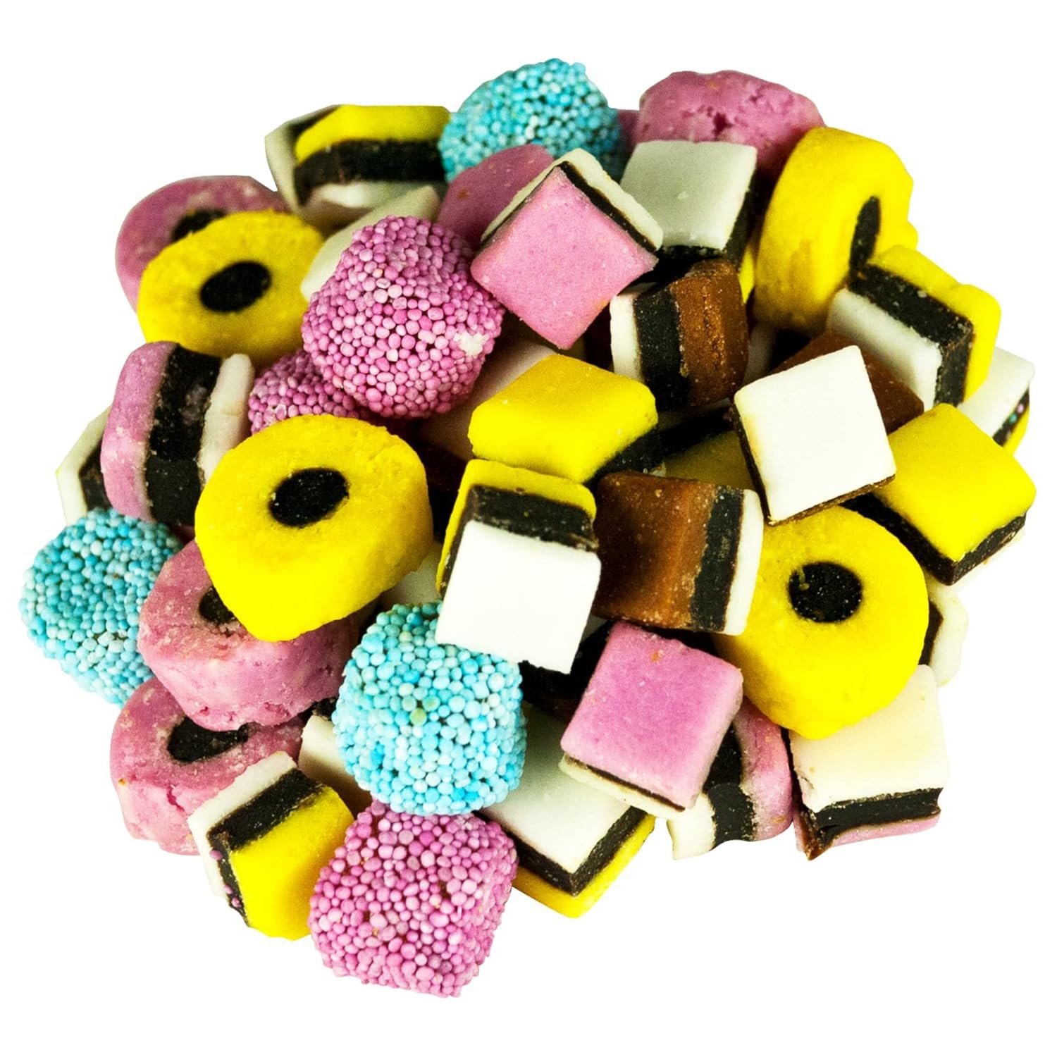 Gustaf’s English Regaliz Allsorts (bolsa de 2 libras)