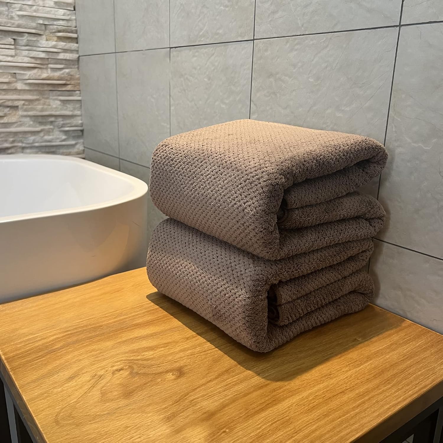 Toallas, toallas de baño de gran tamaño de 39 x 78 pulgadas para adultos, toallas de baño de lujo extra grandes para baño, toallas de ducha de
