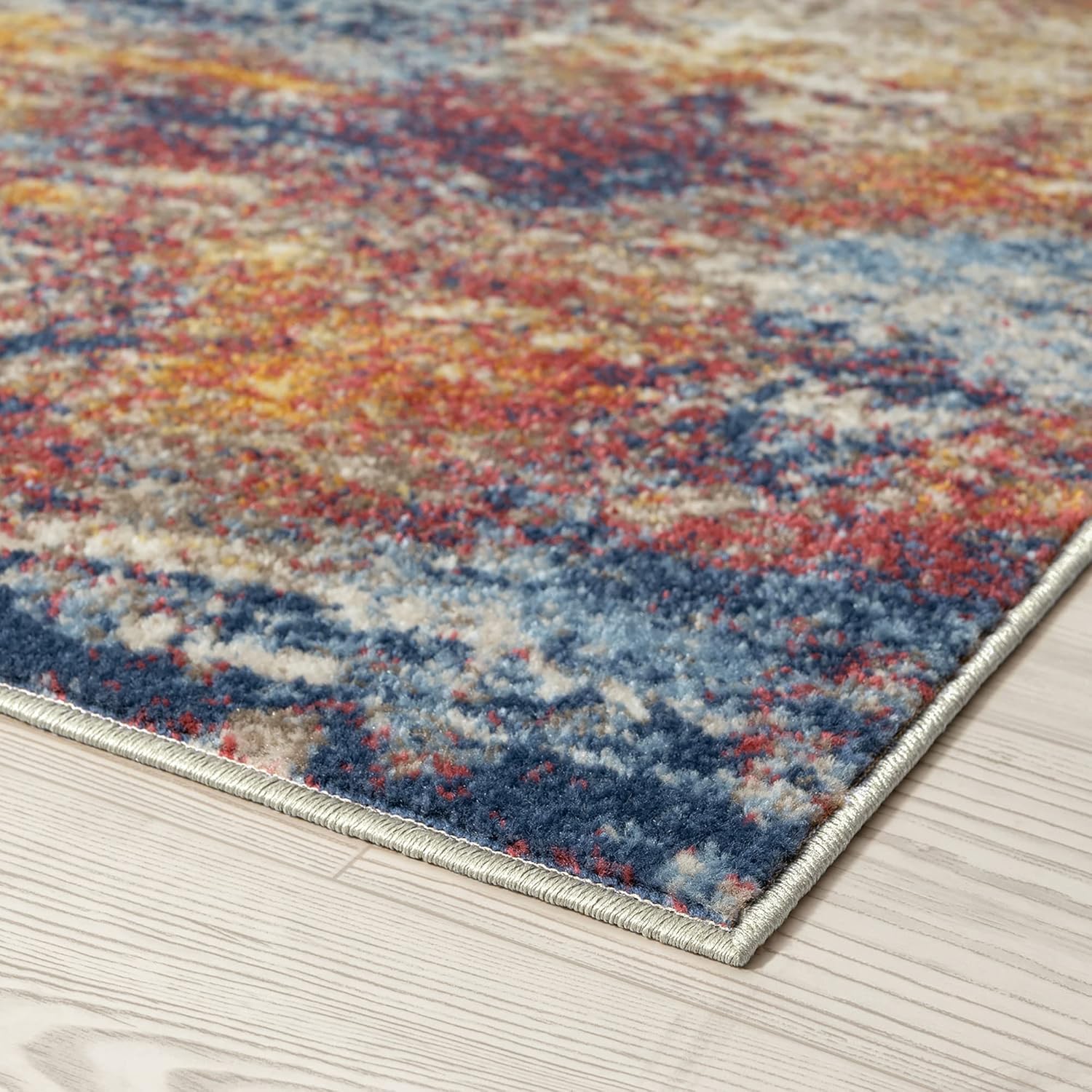 Tayse CHL1301 – Alfombra pequeña de 2 x 3 pies, moderna, para sala de estar, comedor, dormitorio, entrada interior, entrada, alfombra para sala de