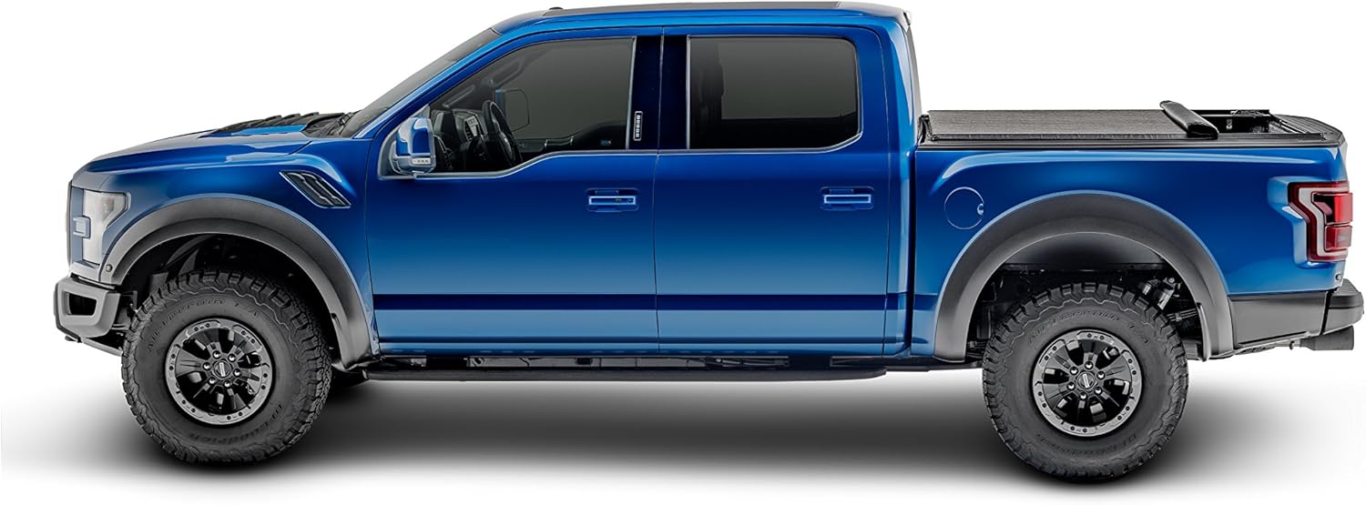 RealTruck Truxedo Deuce – Cubierta Tonneau híbrida para caja de camioneta  797101  Se adapta a Nissan Titan 2004 – 2015 con o sin sistema de oruga