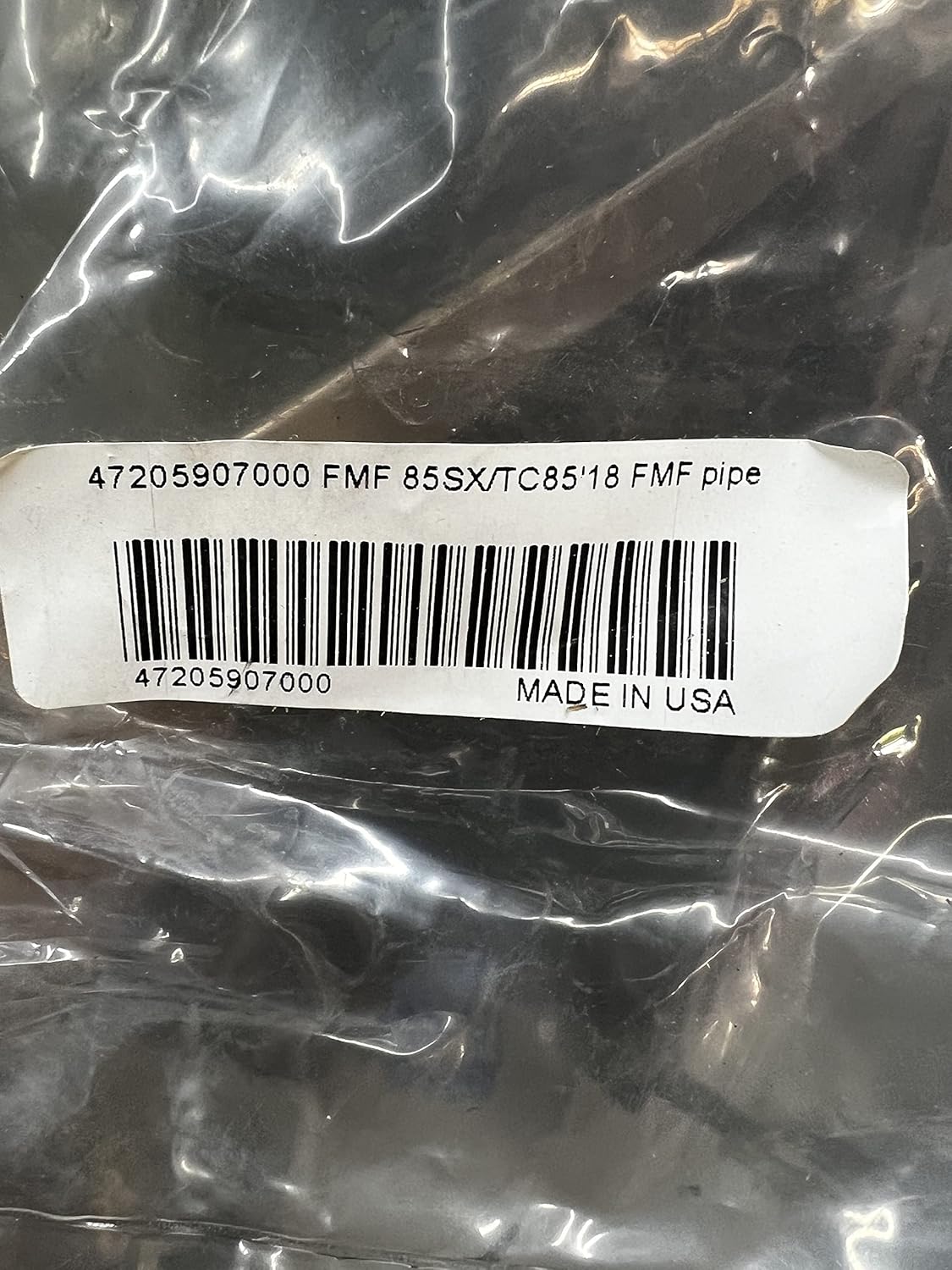 KTM FMF Fatty Pipe KTM 85 SX Husqvarna TC85 GASGAS MC85 2018-2023 47205907000