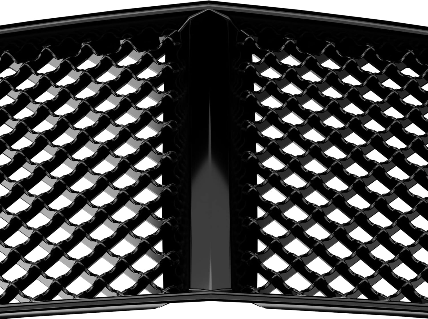 Armordillo USA 7147652 Rejilla frontal de malla para capó, color negro brillante para Dodge Charger 2005-2010